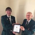 Selwyn Goldsmith presented with lifetime achievement award