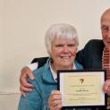 Distinguished Service Awards for Pauline Barsby & Jon Sparham 